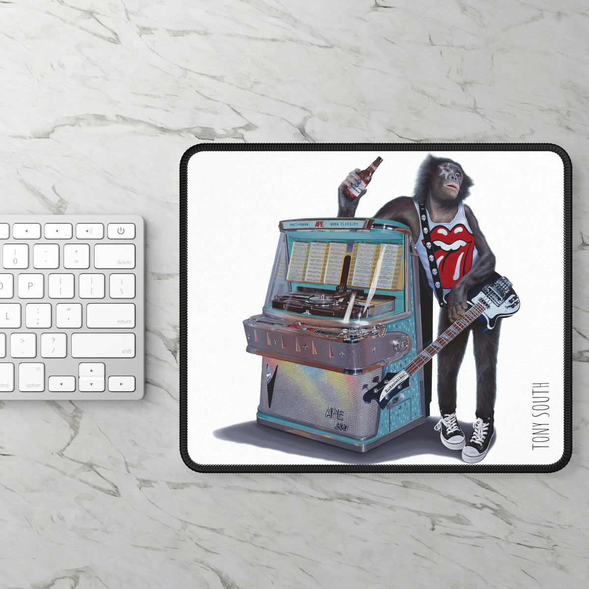 Tony South: "Jukebox Hero" - Gaming Mouse Pad