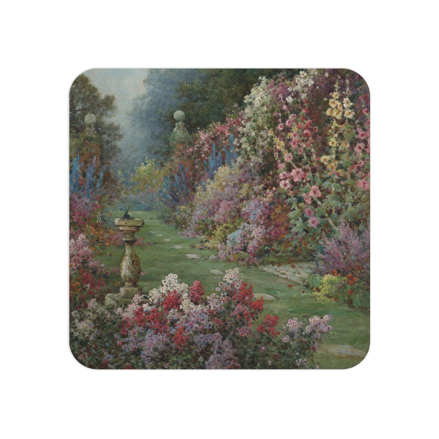 Alfred de Breanski, Jr. "The Herbaceous Border" - Coasters (50, 100 pcs)