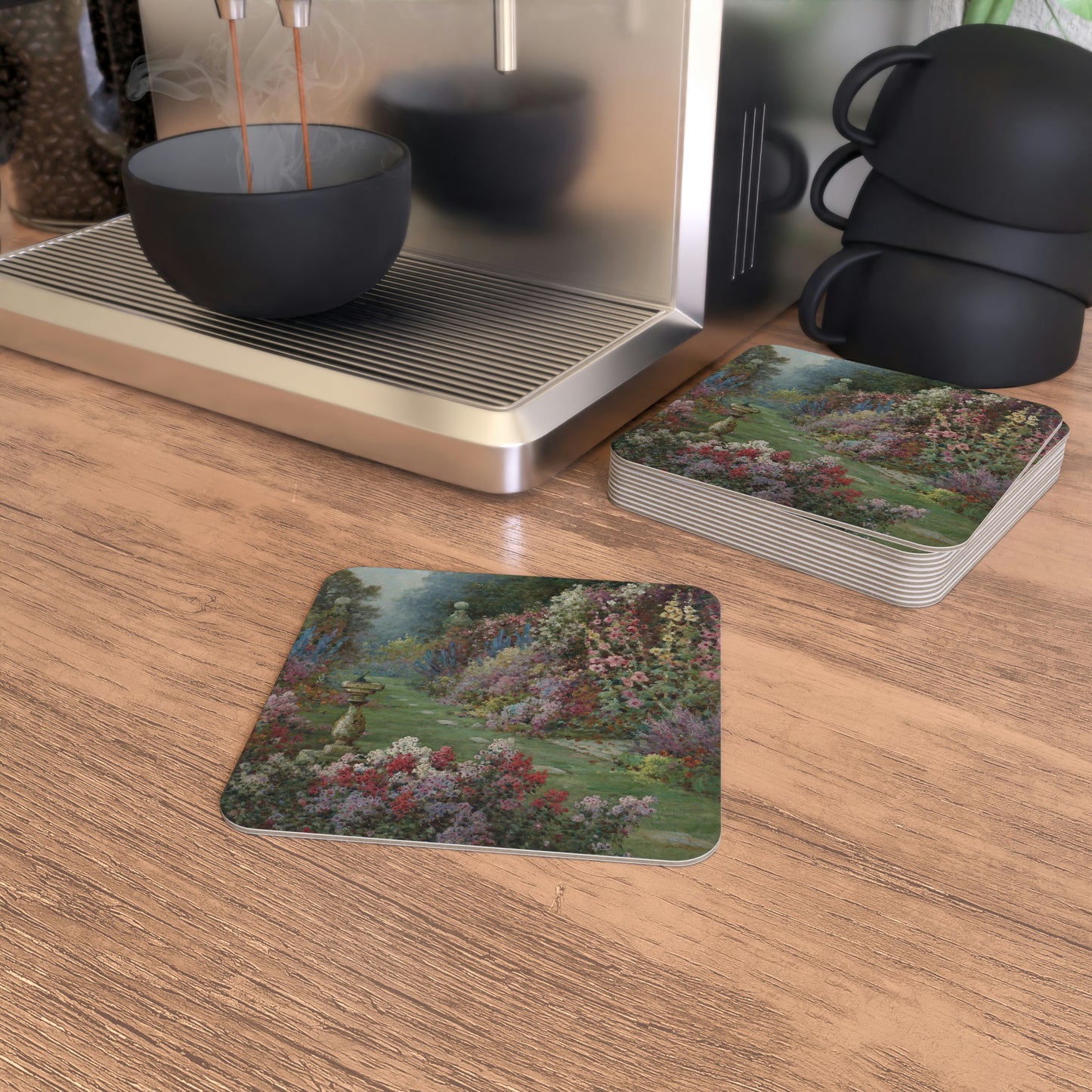 Alfred de Breanski, Jr. "The Herbaceous Border" - Coasters (50, 100 pcs)
