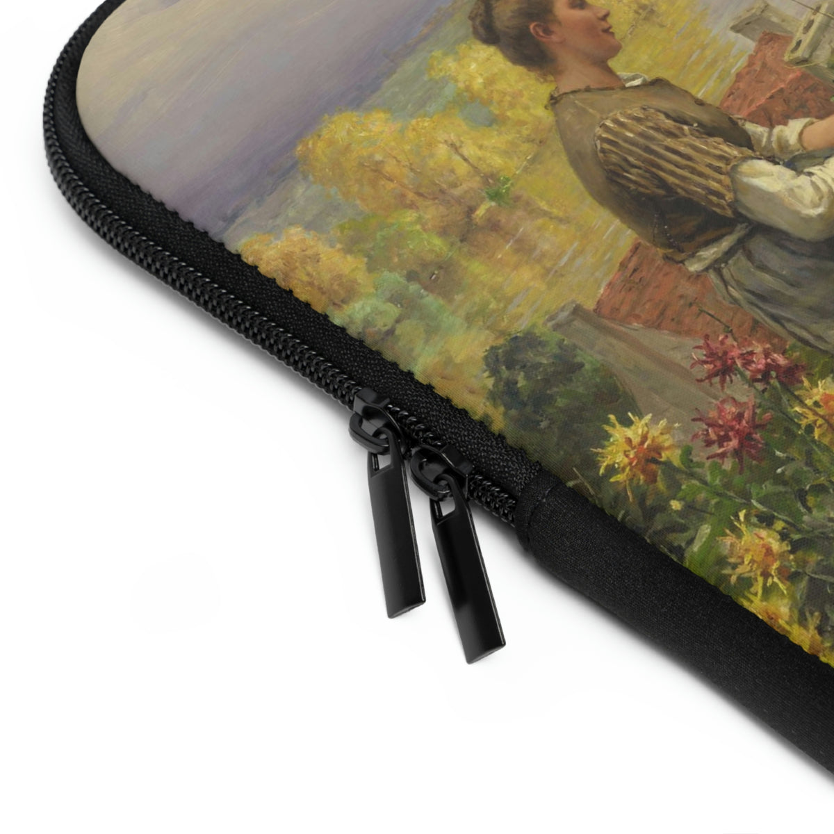 Daniel Ridgway Knight: "Gossips" - Laptop Sleeve