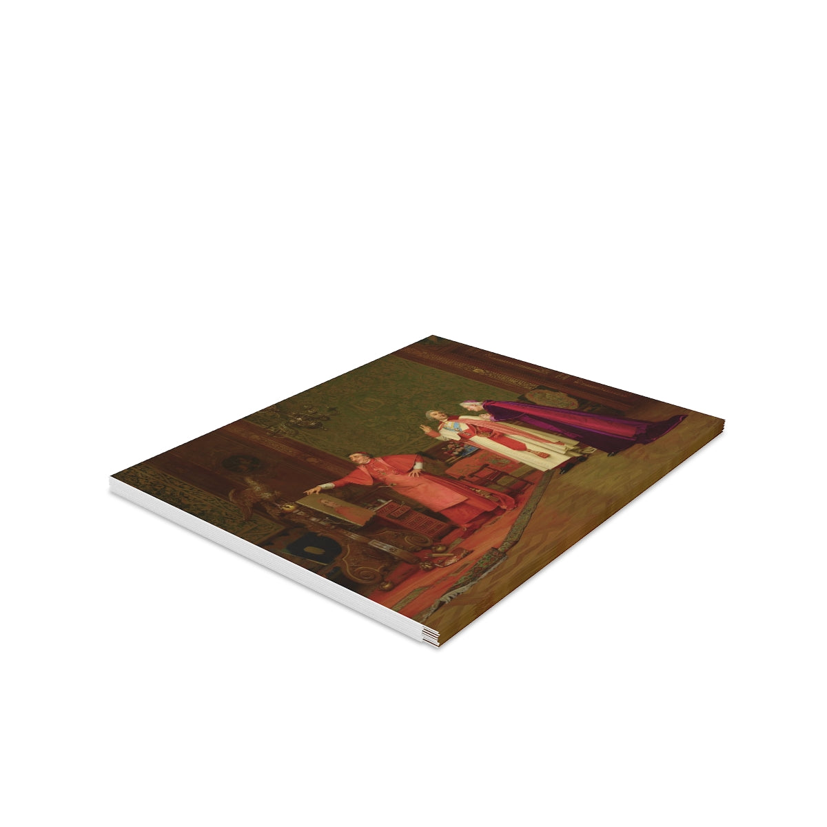 Jehan-Georges Vibert: "Peint par lui-même" Greeting cards (8, 16, and 24 pcs)