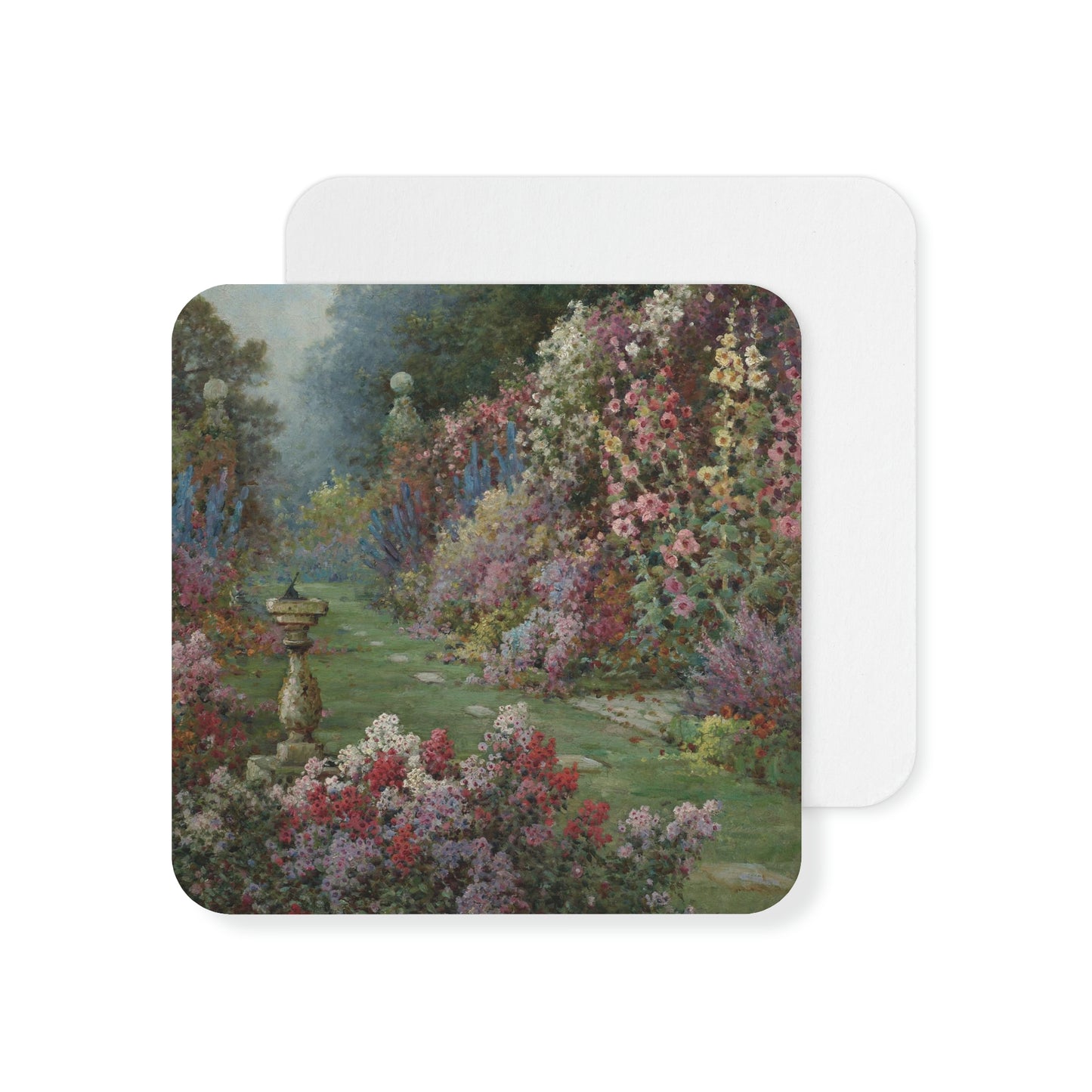 Alfred de Breanski, Jr. "The Herbaceous Border" - Coasters (50, 100 pcs)